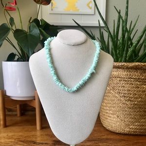 Shell Mint Necklace